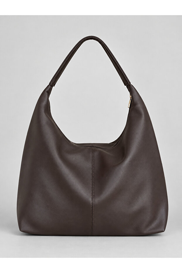 Casual Women's Shoulder Bag with Zipper