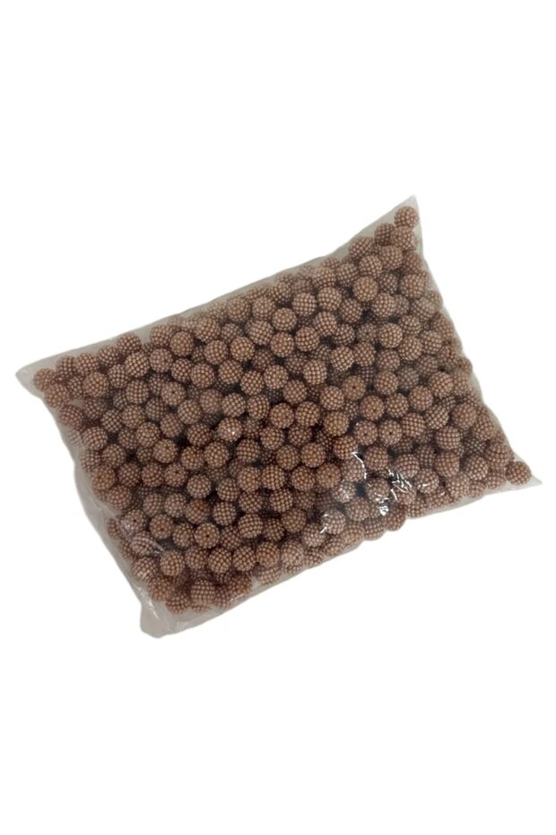 Mărgele decorative tip mure 14mm – Maro, efect 3D 14mm