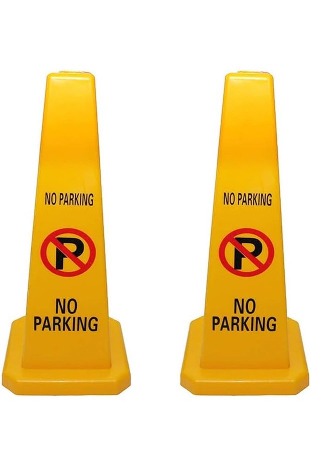 No Parking Cone (Yellow)