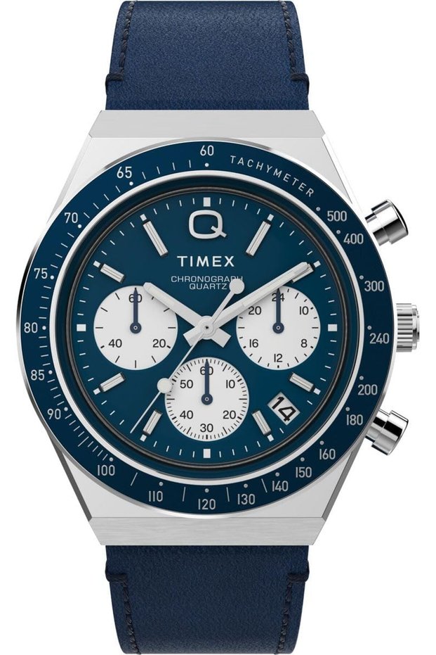 Men's Chronograph Quartz Watch with Leather Strap TW2W51700