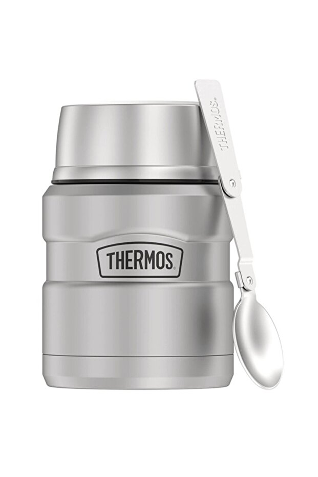 Stainless King Sk3000 0.47 L Stainless Steel Food Thermos – Vacuum Insulated, with Spoon