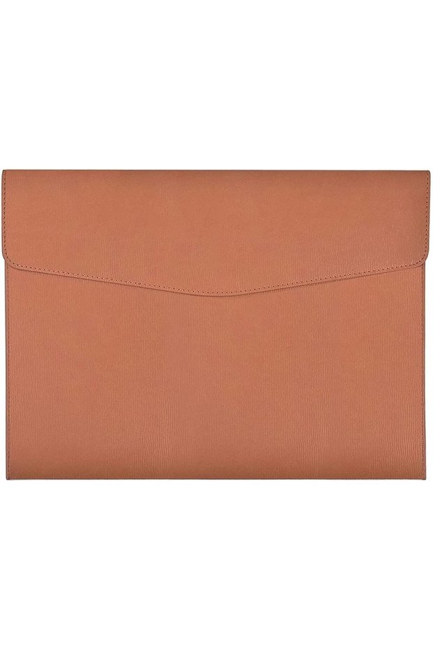 Files Wallets, A4 Popper Wallet Leather File Document Folder Paper Storage Bag Portable Document Org