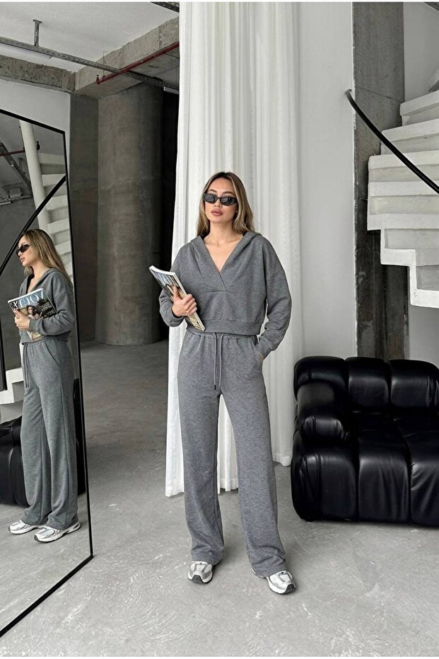 Soft Touch 2 Yarn Cotton Tracksuit Set