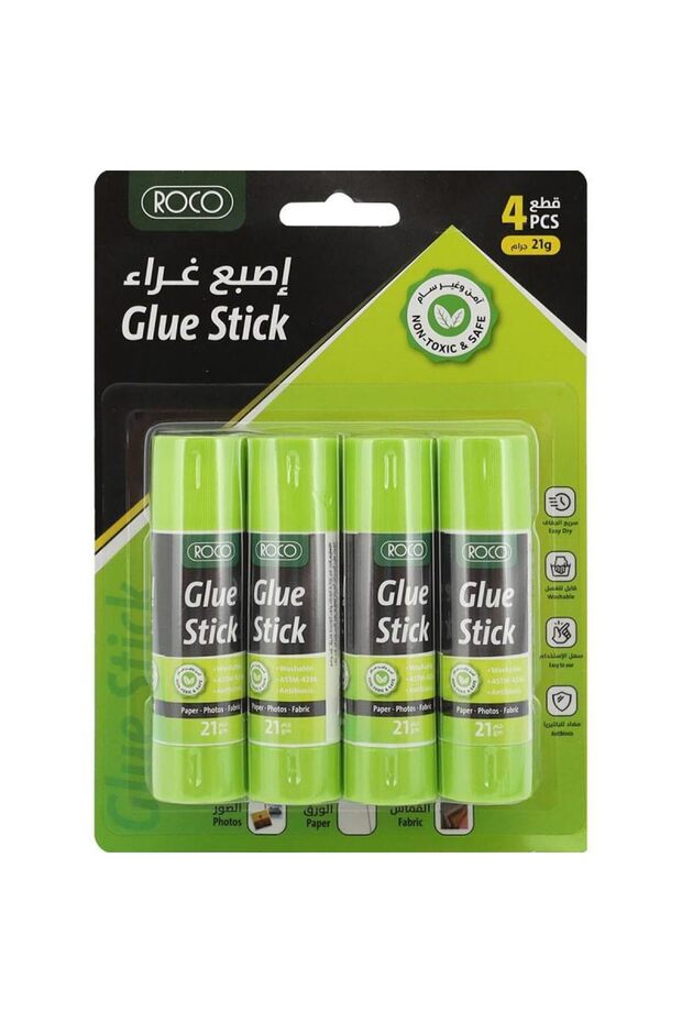 Glue Stick 3 x 40 g, Clear