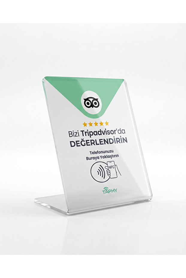 NFC Tripadvisor Yorum Standı – Masaüstü