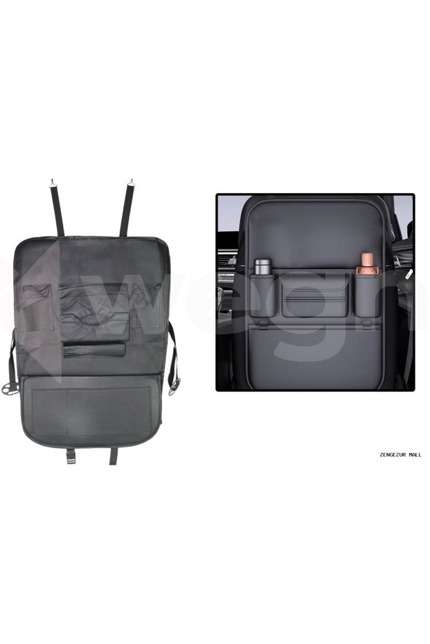 Zngzrmll Car Seat Back Organizer (183719) Black