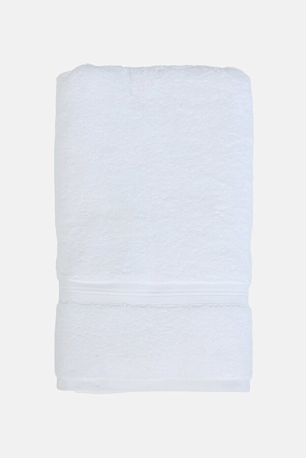 3 Pcs Solid Towel Set, White