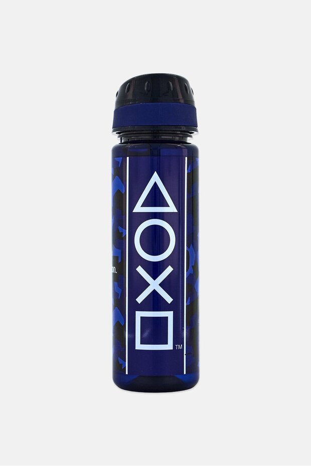 Plastation Play In Camo Water Bottle 250ml, Multicolor