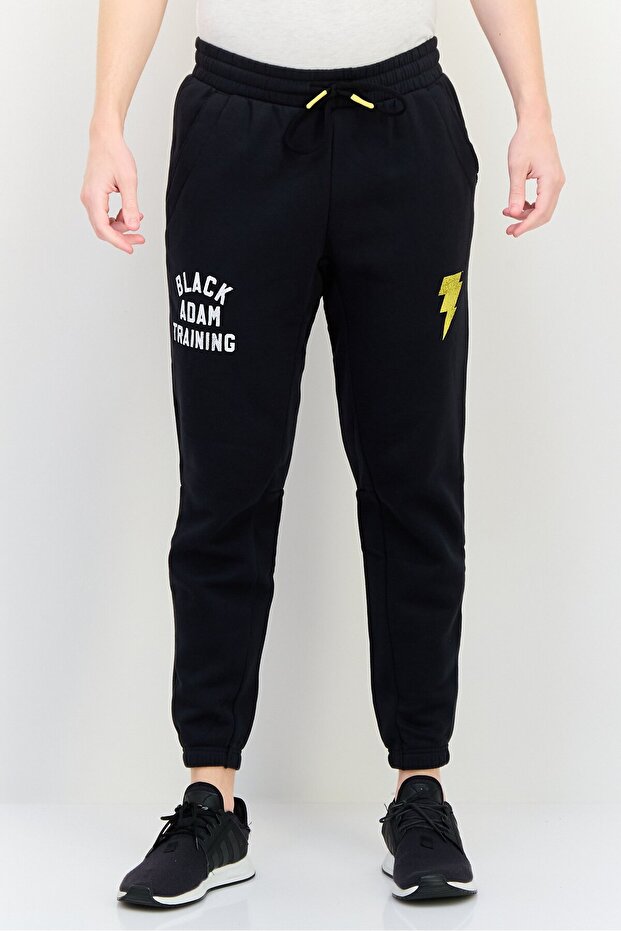 Men Loose Fit Outdoor Sweatpants, Black