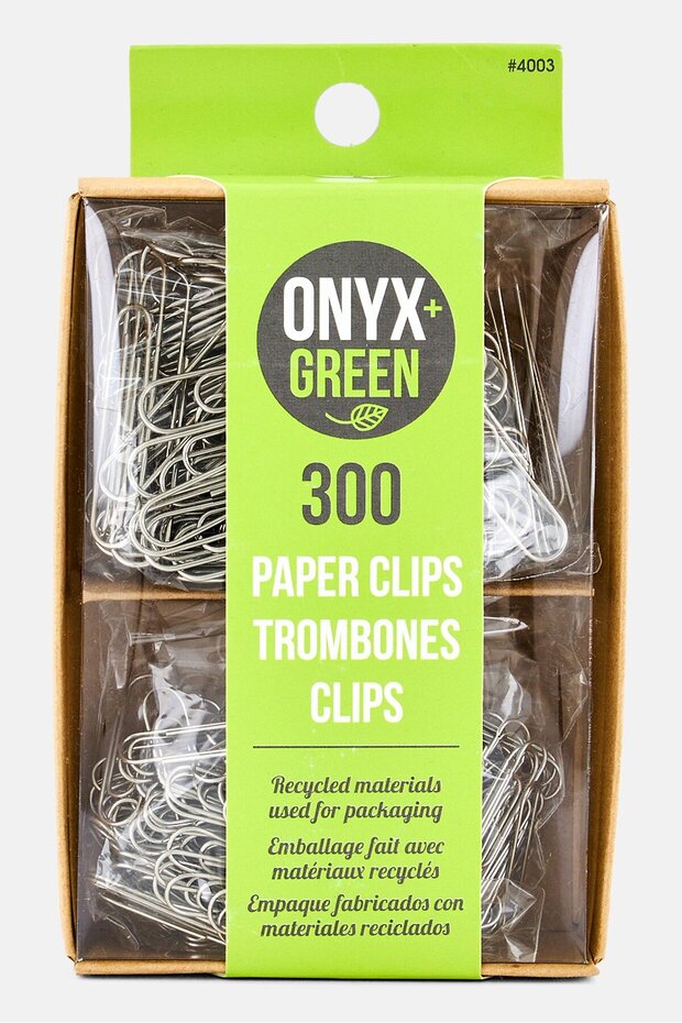 300 Pieces Paper Clips, Silver