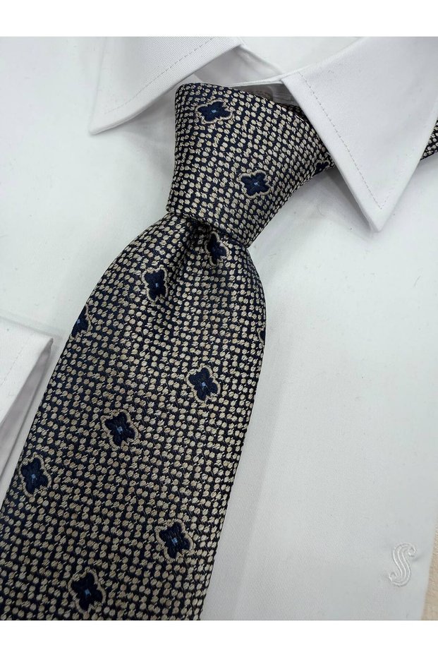 Woven Fabric Patterned Tie