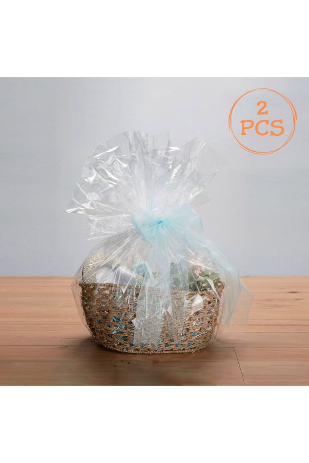 Transparent Packaging Cellophane 76.2x76.2cm - 2pcs