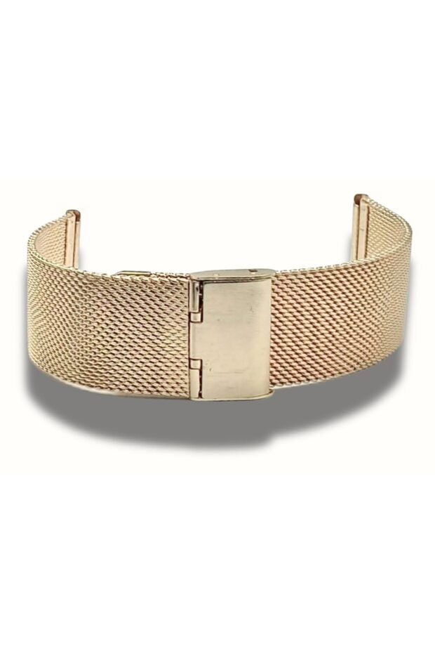 Milanese Type Gold Watch Strap 22mm Width