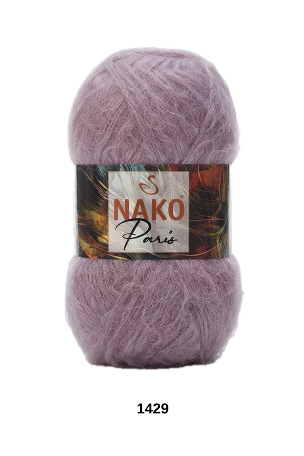 1 Piece Nako Paris 100 Grams 245 Yards Cardigan Sweater Blouse Scarf Beanie Shawl Hand Knitting Yarn-Color: 1429