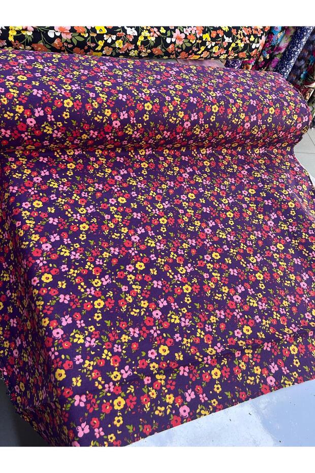 Width 90 Cm. Divitin Flannel Fabric - Tiny Flower 2