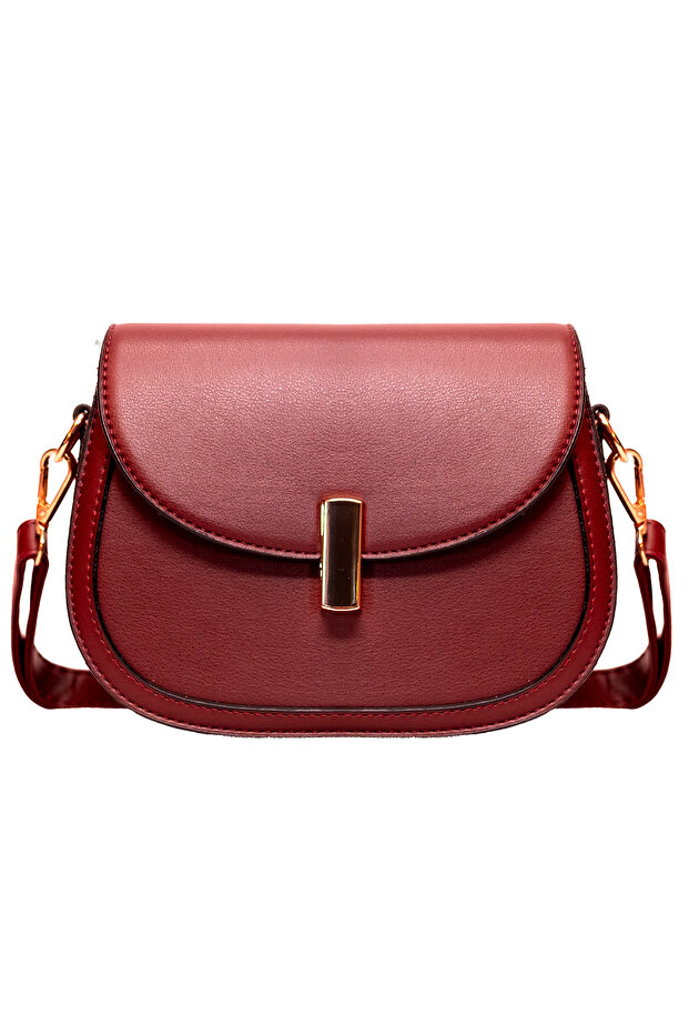 Mini Flap Burgundy