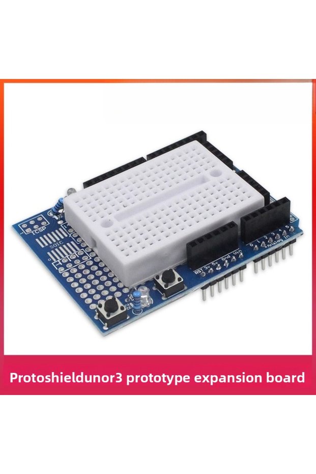 لوحة Proto Shield مع Mini Breadboard لـ UNO R3