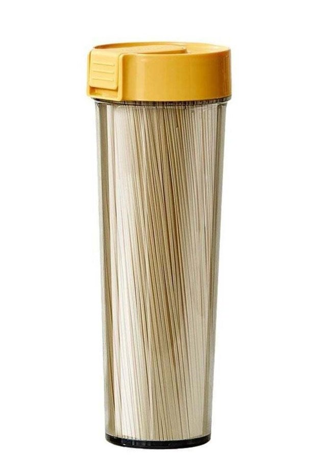 1000ml Food-Grade Storage Container|Noodle Organizer Box|Pasta & Grain Sealed Canister|Kitchen Spag