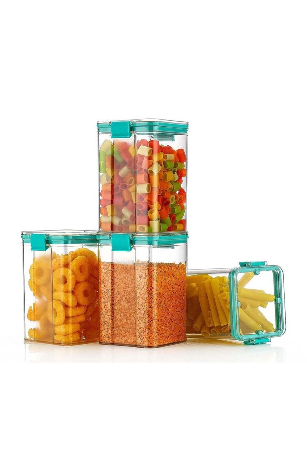 Quality product for your lifestyle Unbreakable Square Airtight Storage Container Set for Fridge|Sto