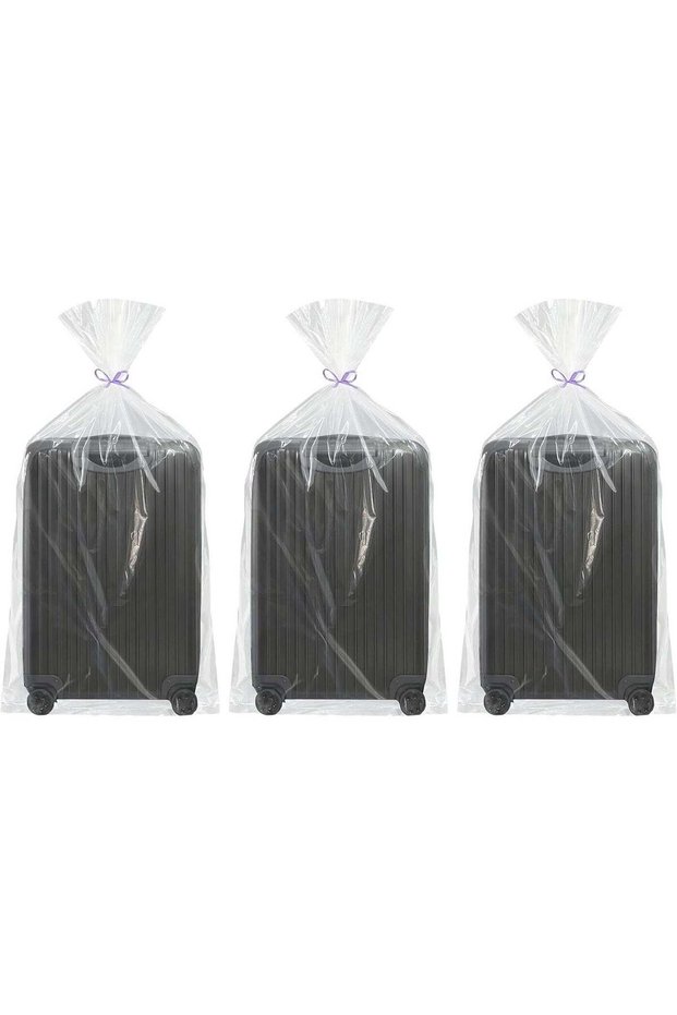 Extra Large Clear Plastic Storage Bags, 3 Pcs 100 * 152cm (40 * 60in) Flat Large Plastic Bags For L
