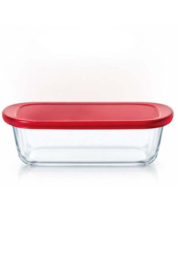 Pyrex Cook & Store Rectangular Roaster with Lid - 400ML Capacity for Versatile Cooking and Storing