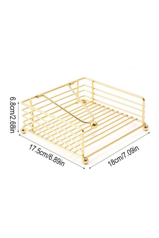 Napkin Holders for Paper Napkins, Flat Napkins Holders, Metal Napkin Dispenser for Kitchen Tables,