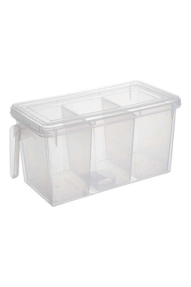 Plastic Storage Box Clear 31x15.5x16cm