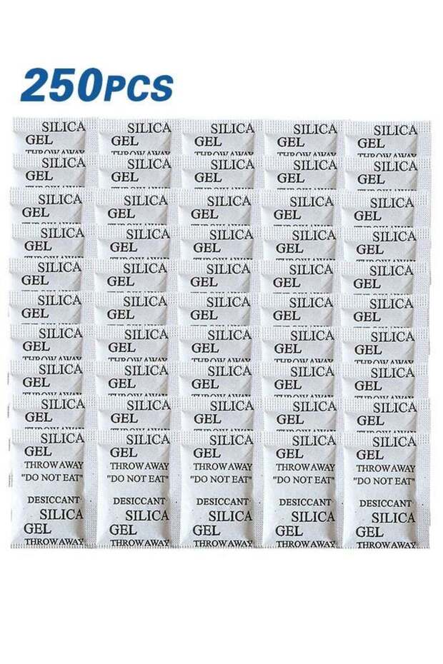 250 Packs 1 Gram Desiccant Packets Food Safe Silica Gel Desiccant Packets Premium Moisture Absorber