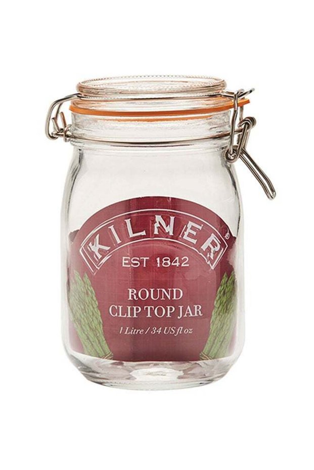 Clip Top Round Jar 1 Liter