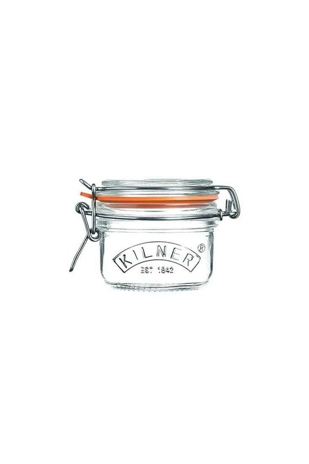 Clip Top Round Jar, 0.125 L