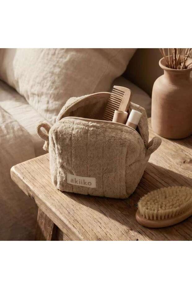 Madero Soft Terry Cube Pouch 12x12x12cm - Wheat - 262PSF9900089