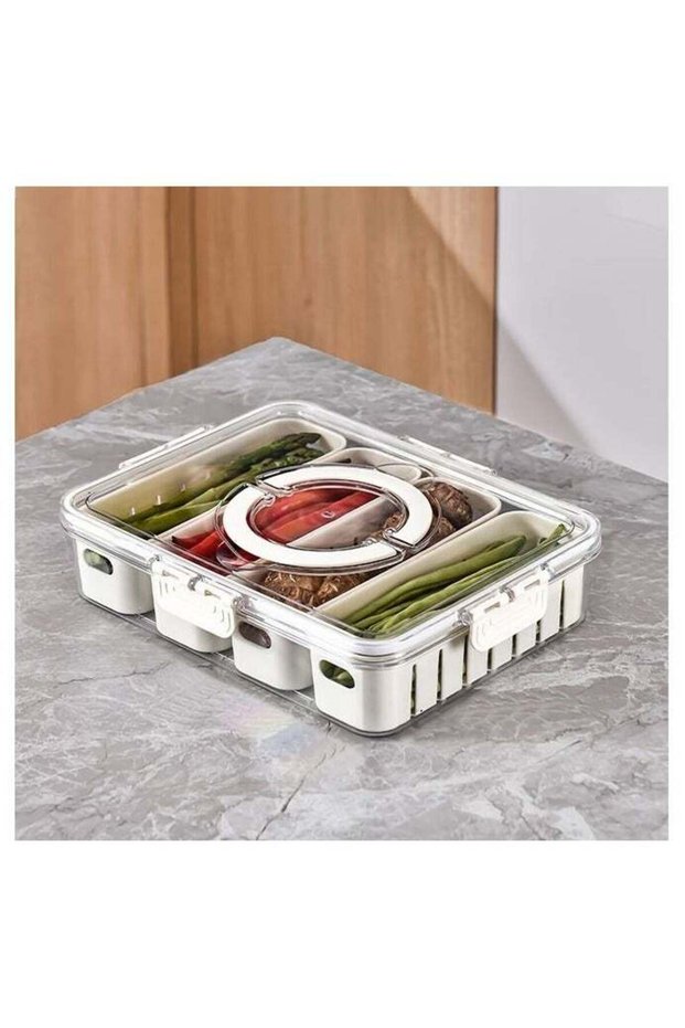 Covered Storage Bowl for Preserving And Draining, Suitable for Storing Fruits And Vegetables in The