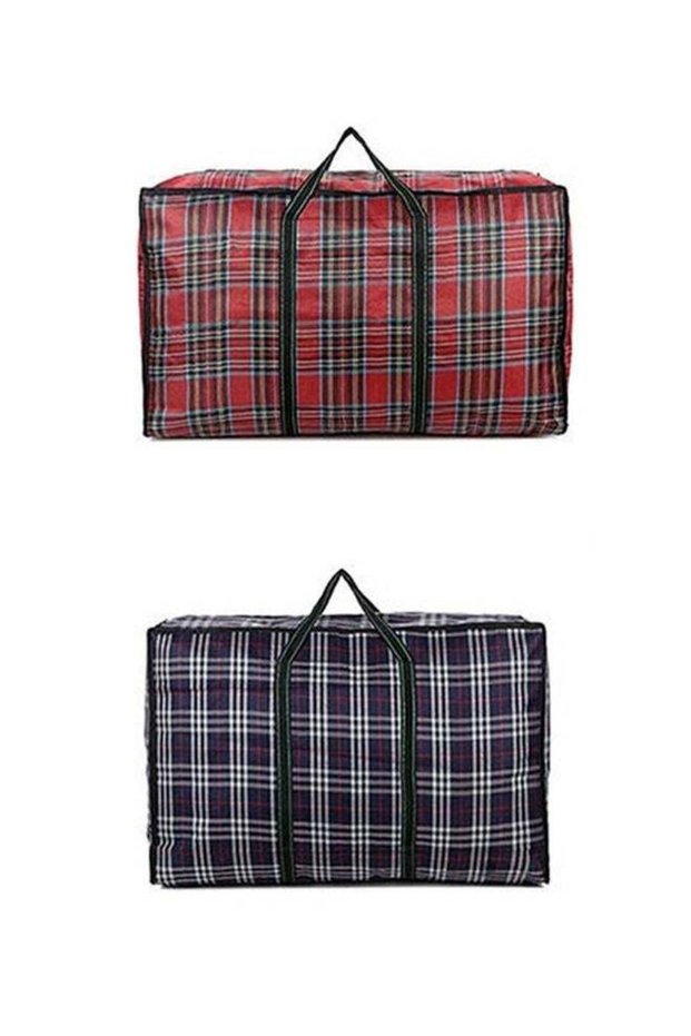 2 Piece Oversized Waterproof Storage Bag Multicolour 85x46x22cm
