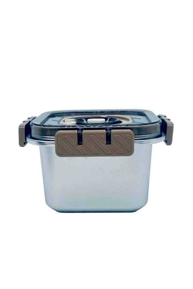 MTM Stainless Steel Food Container 800ml, Siver/Brown