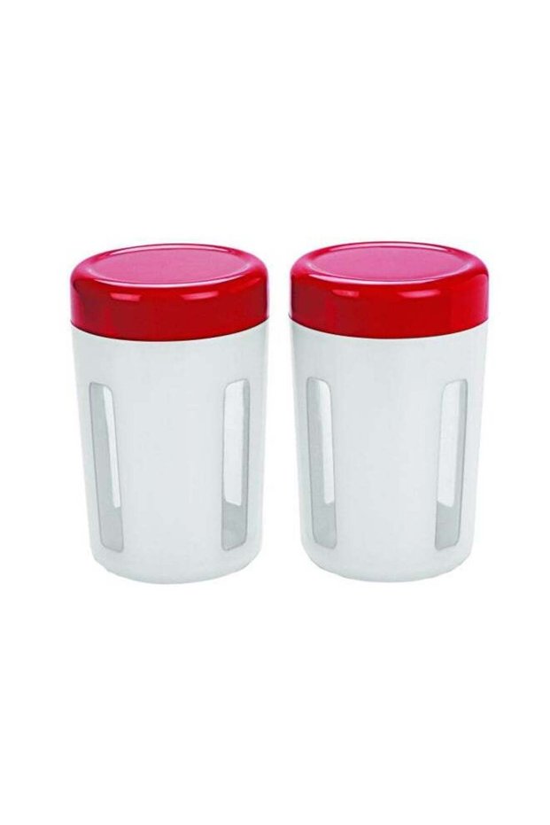 Ceramica Prism Container Red/White