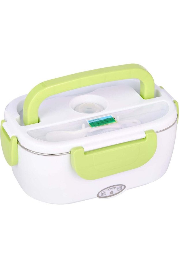 Electric Lunch Box 110V | Portable Insulated Bento Box | Food Heating & Meal Warmer Function | Comp