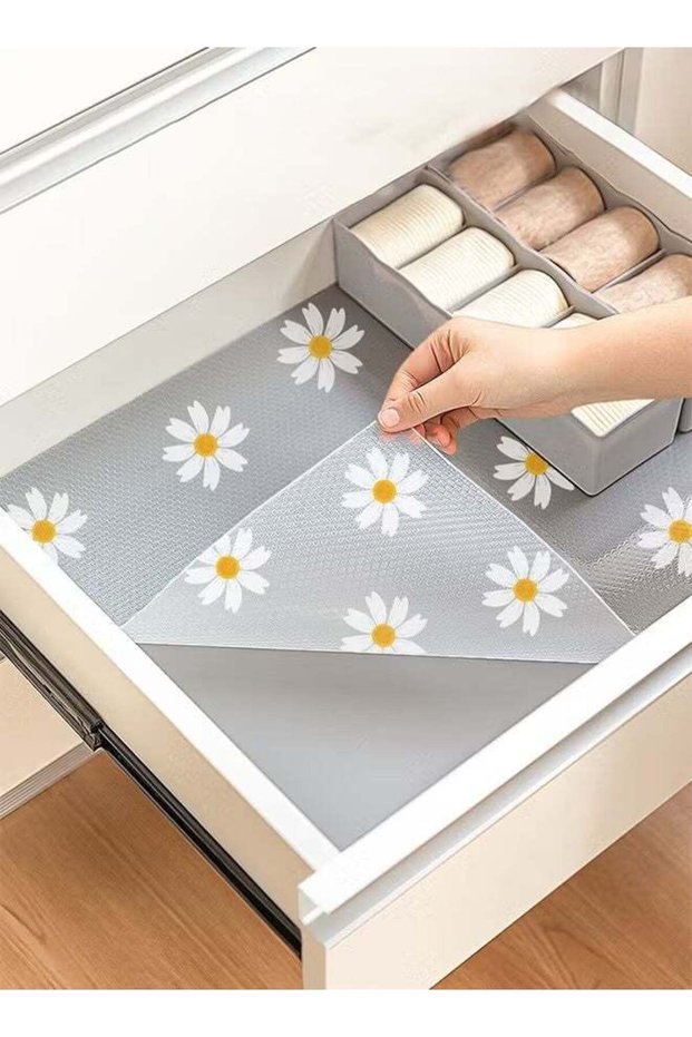 SUNSHINE Non-Adhesive Cupboard Cabinet Drawer Mat Clear 45x300cm