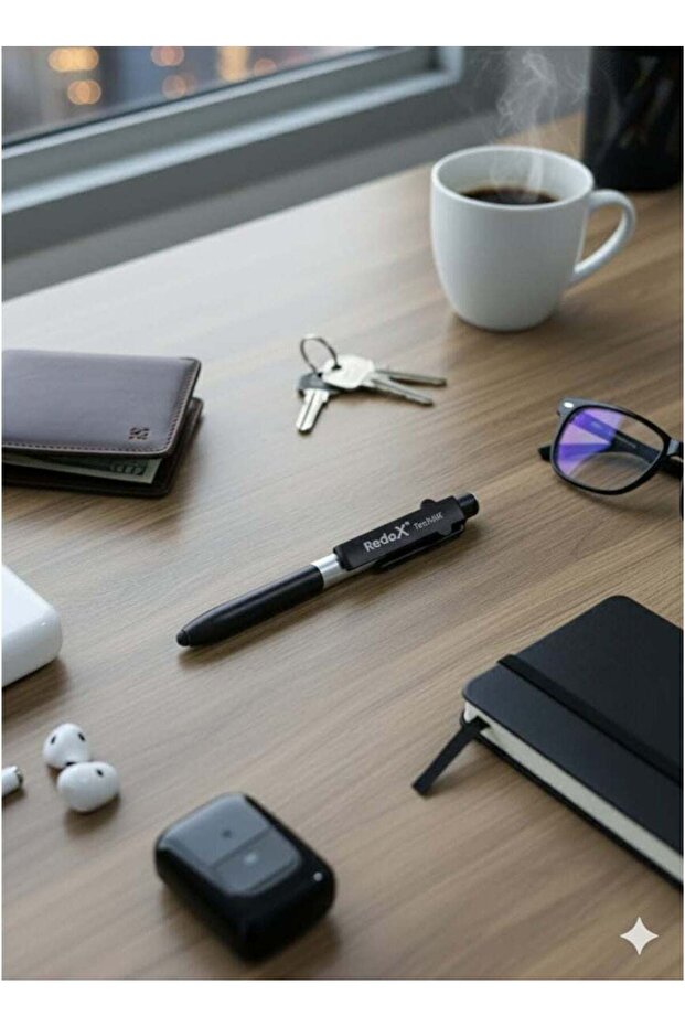 Multifunction pen - mobile stand -flash light - write on paper - write on phone