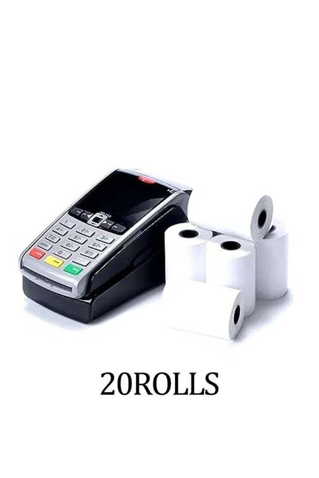 Thermal Paper Receipt Rolls | 57 x 40mm Bill Ticket Printing for POS/Cash Register Receipt, Credit