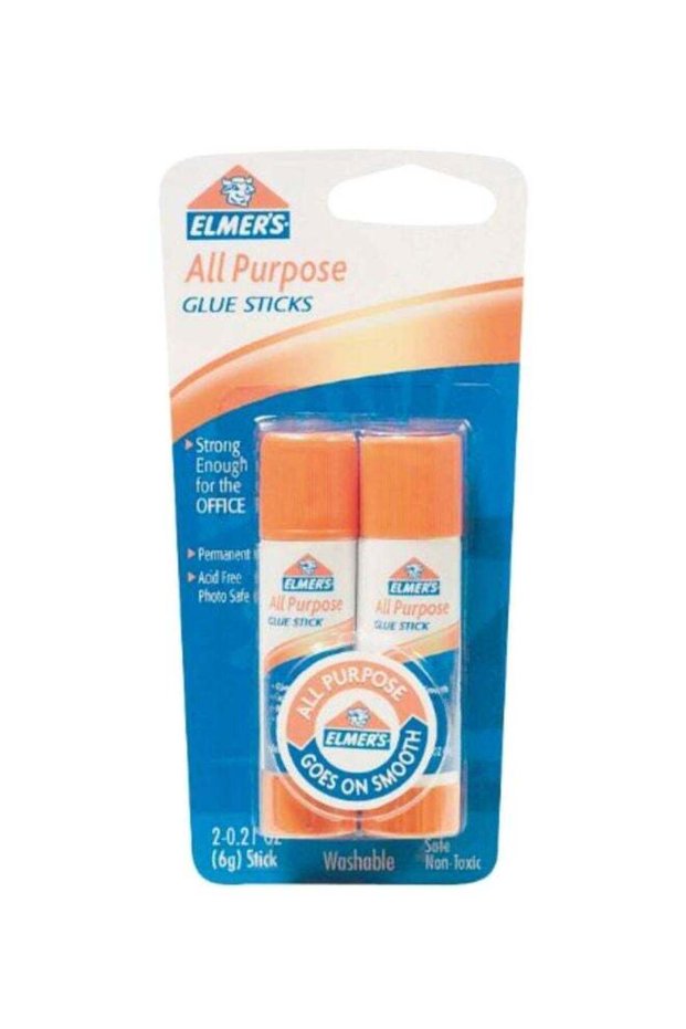 2-Piece All Purpose Glue Sticks Set White