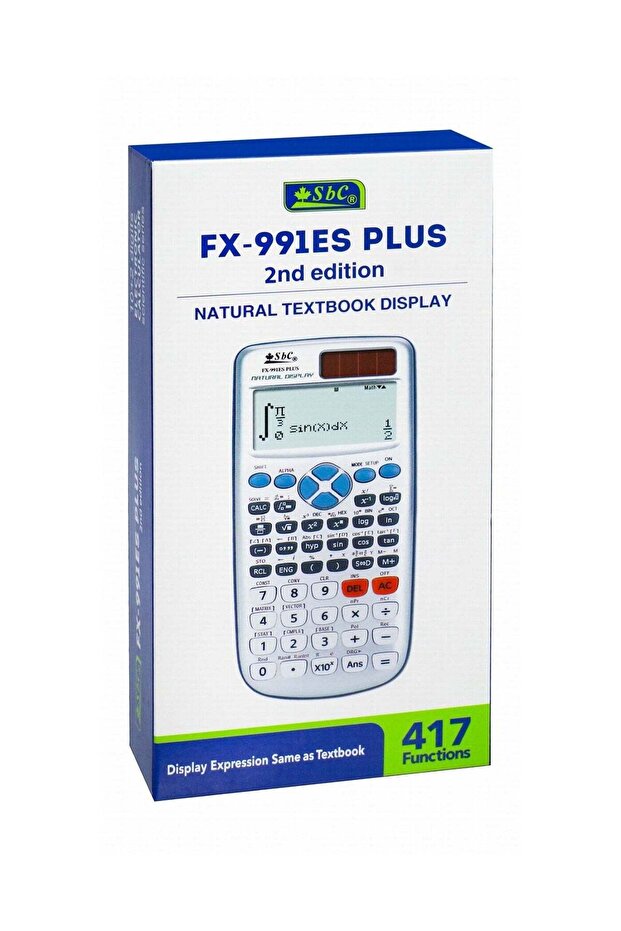 FX-991ES Plus Scientific Calculator With 417 Functions Grey