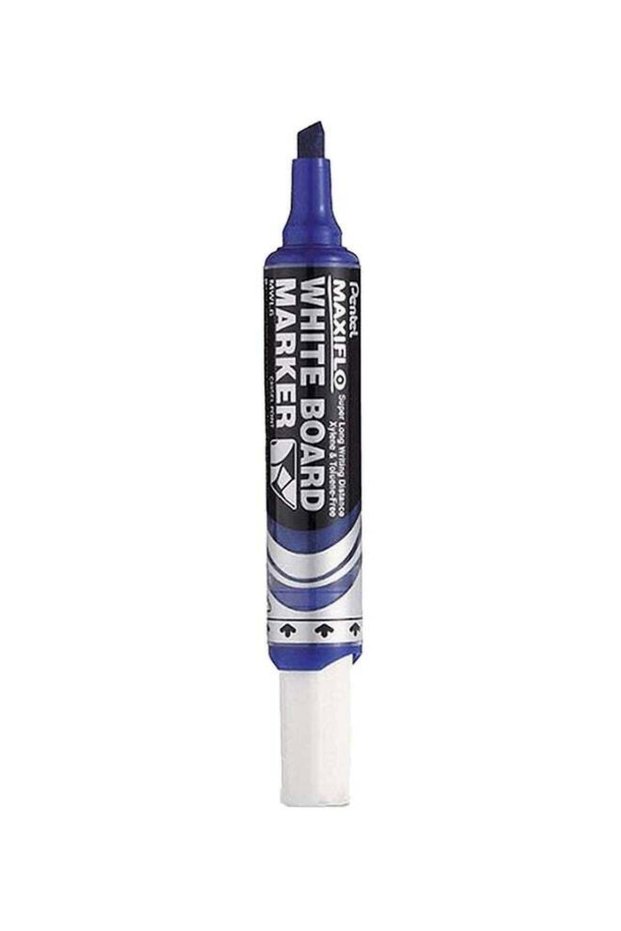 Maxiflo White Board Marker Chisel Blue