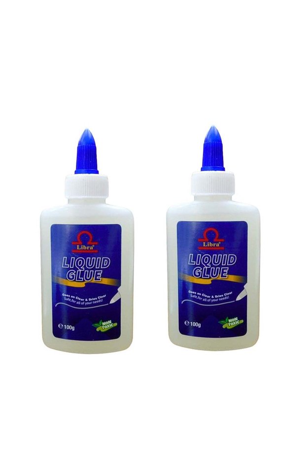 Clear Liquid Glue Pack of 2pcs