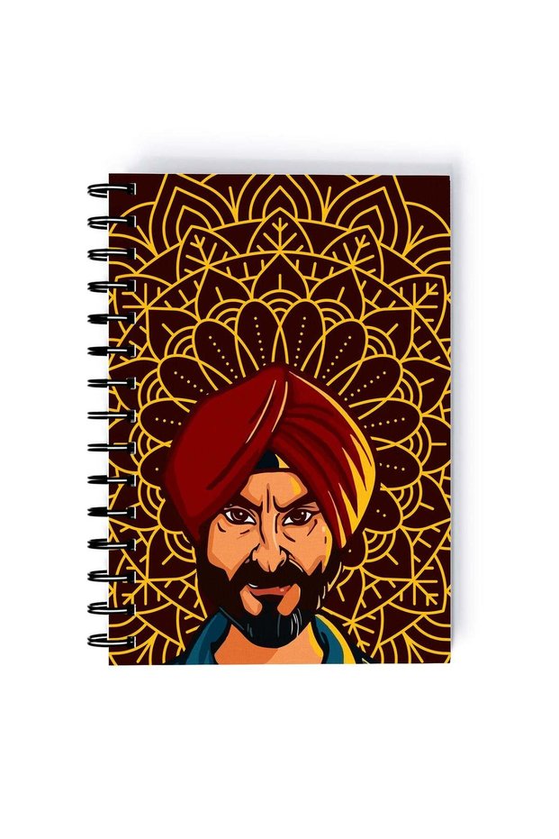 Spiral A5 Notebook Sartaj Saif Ali Khan Netflix Sacred Games TV Series