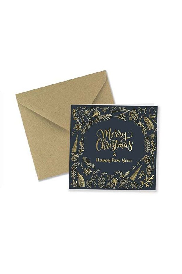 Christmas Greeting Card With Envelope
