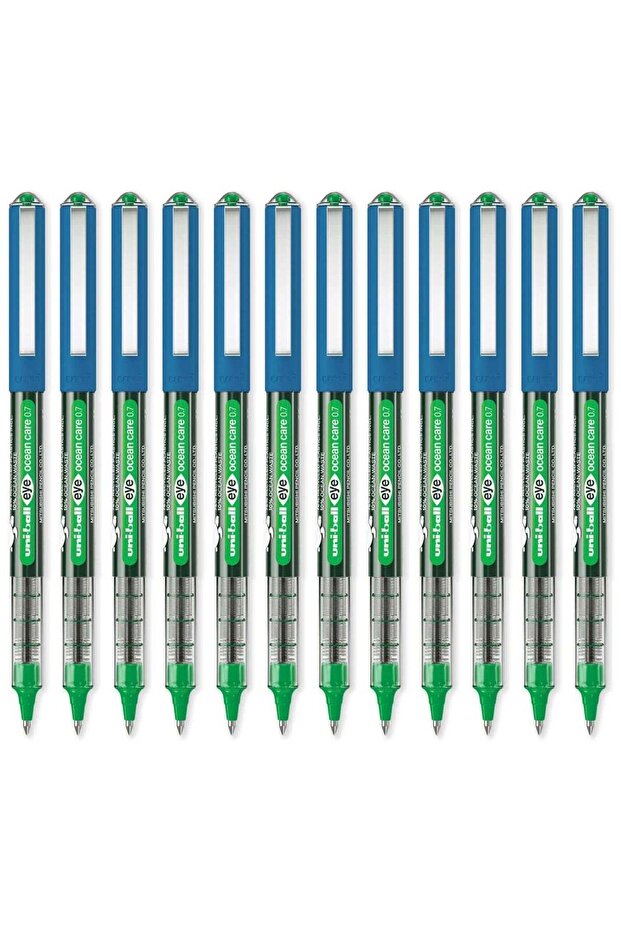 uni-ball Eye Ocean Care Green Rollerball Pens - 12 Pack