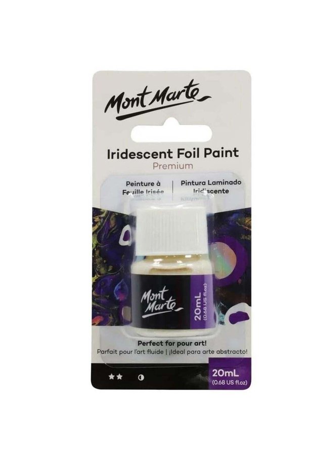 Iridescent Foil Paint For Art 20ml Content