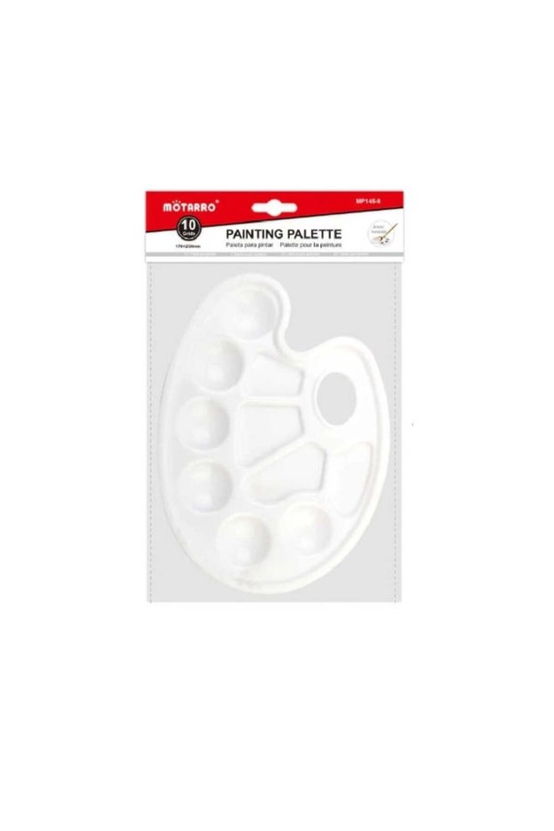 MOTARRO MP145-8 Drawing Palette Durable Paint Palette for Acrylic, Oil and Watercolor - Ideal for