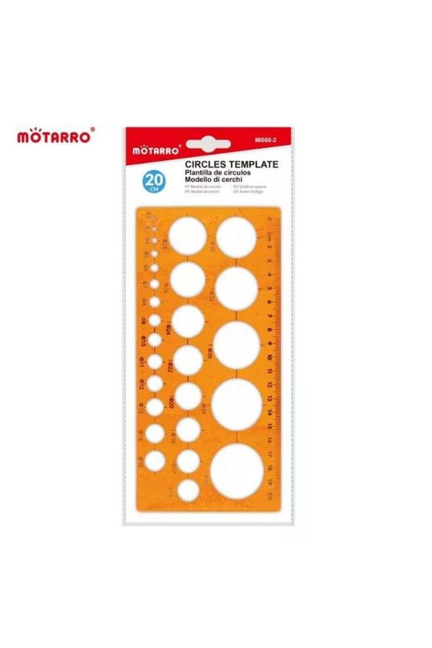 Motarro MI050-2 Cicles Template 20 cm Size, Yellow