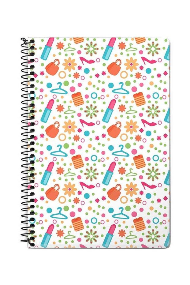 Summer Dressin A5 Spiral Notebook Multicolour